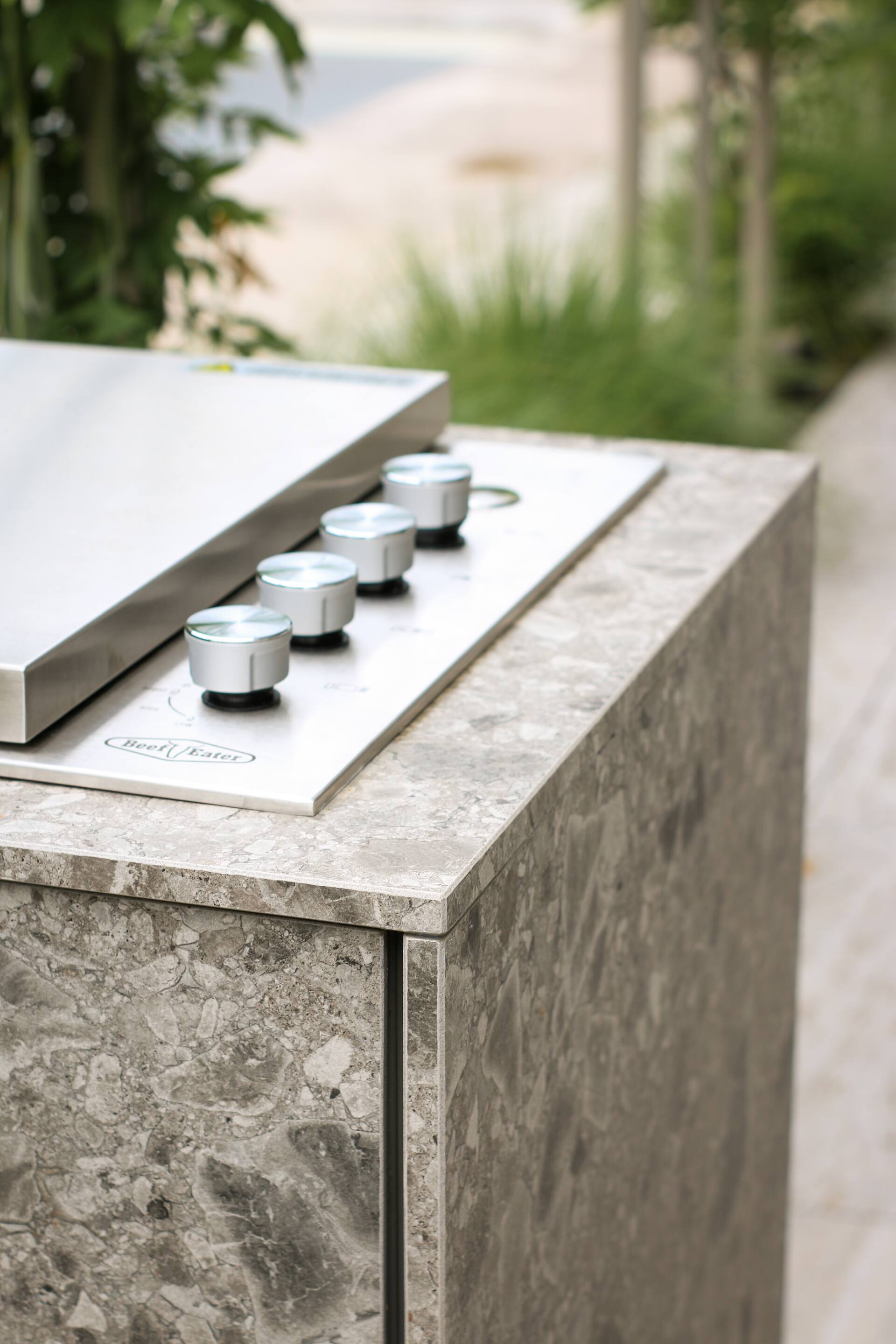Outdoor living space designed for Scotland